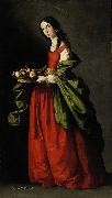 Francisco de Zurbaran Santa Dorotea oil